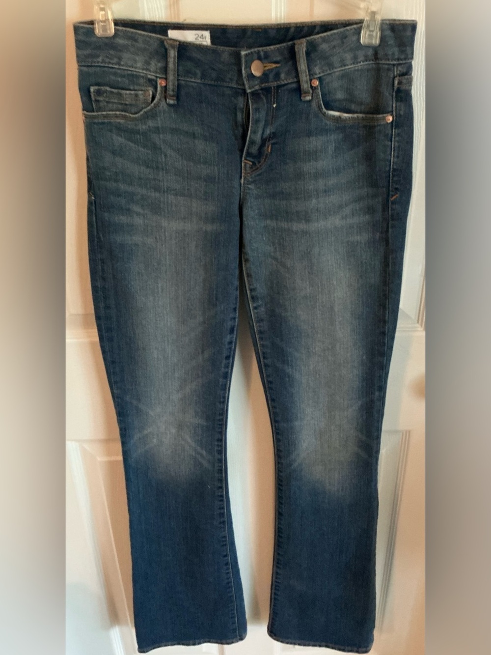 Gap 1969 Medium‑Wash Bootcut Jeans — Size 24r, 32” Inseam